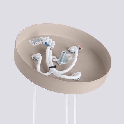 Brilagi - LED Lustr na lanku CRESTO 3xGU10/10W/230V taupe