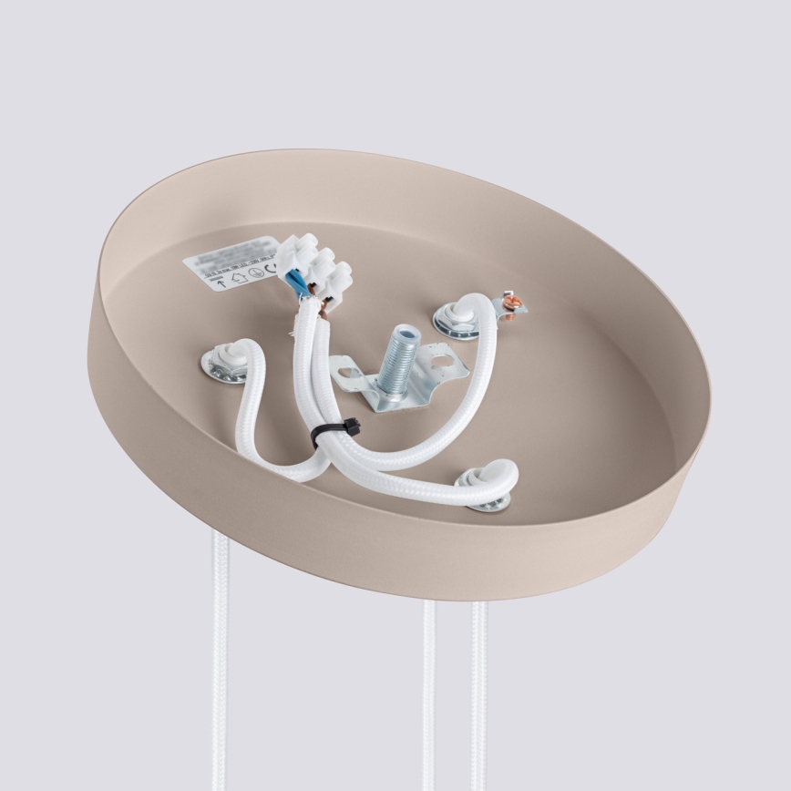 Brilagi - LED Lustr na lanku CRESTO 3xGU10/10W/230V taupe