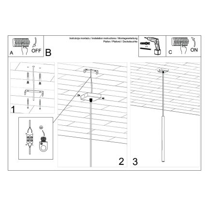 Brilagi -  LED Lustr na lanku DRIFA 1xG9/4W/230V bílá