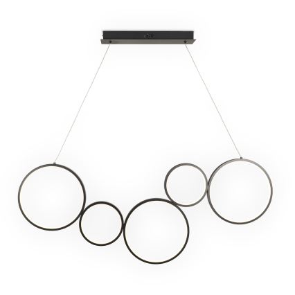 Brilagi - LED Lustr na lanku ECHO LED/60W/230V 4000K 100 cm černá