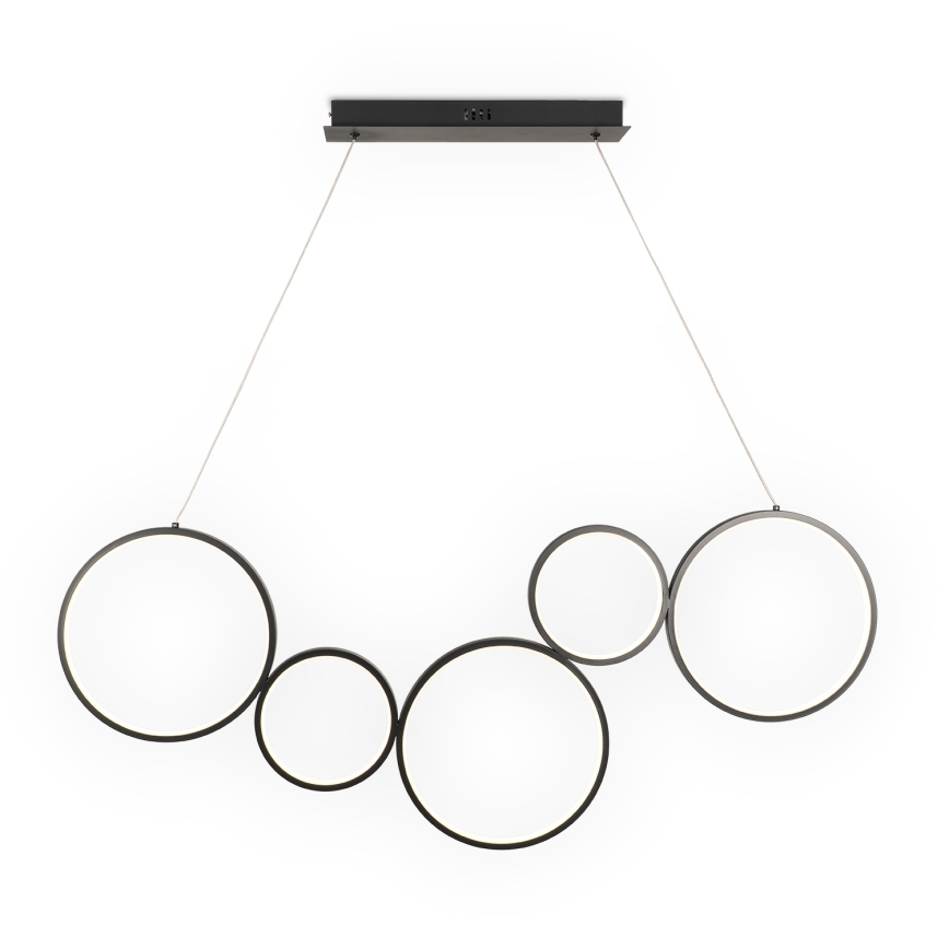 Brilagi - LED Lustr na lanku ECHO LED/60W/230V 4000K 100 cm černá
