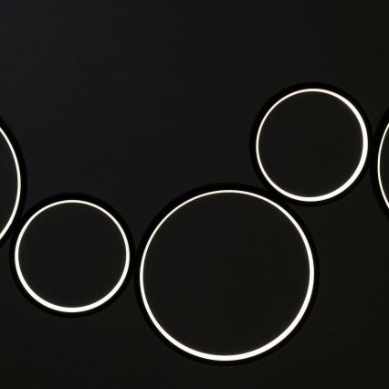 Brilagi - LED Lustr na lanku ECHO LED/60W/230V 4000K 100 cm černá