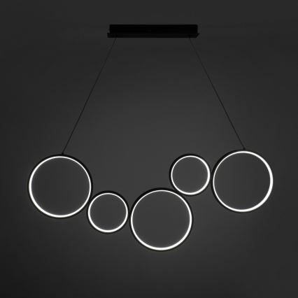 Brilagi - LED Lustr na lanku ECHO LED/60W/230V 4000K 100 cm černá