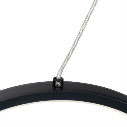 Brilagi - LED Lustr na lanku ECHO LED/60W/230V 4000K 100 cm černá