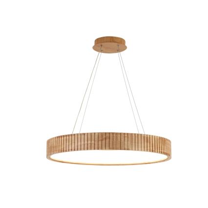 Brilagi - LED Lustr na lanku FALCON WOOD MODERN LED/40W/230V 3000/4000/6000K pr. 60 cm dřevo