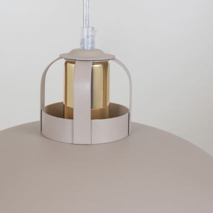 Brilagi - LED Lustr na lanku FLAMENGO 1xE27/60W/230V béžová