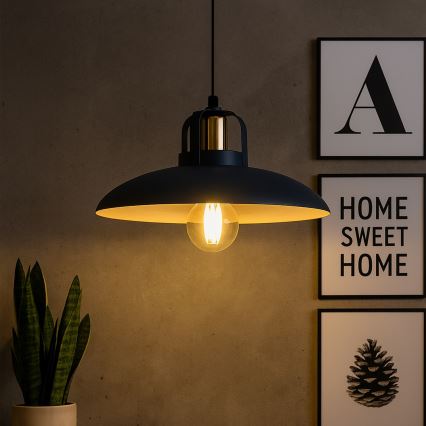 Brilagi - LED Lustr na lanku FLAMENGO 1xE27/60W/230V modrá