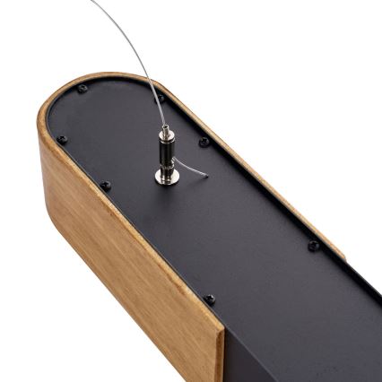 BRILAGI - LED Lustr na lanku GARDALINE LED/100W/230V dub/černá