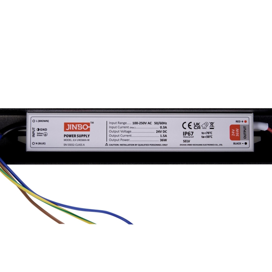 BRILAGI - LED Lustr na lanku GARDALINE LED/90W/230V dub