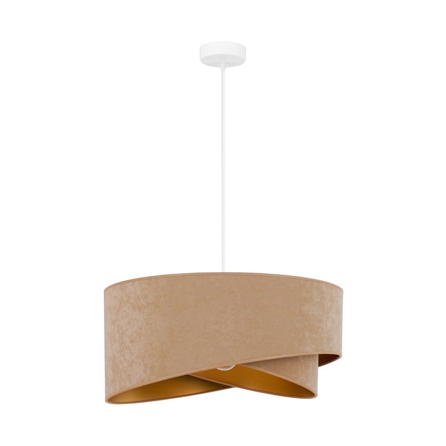 Brilagi - LED Lustr na lanku LYRA 1xE27/15W/230V hnědá/zlatá