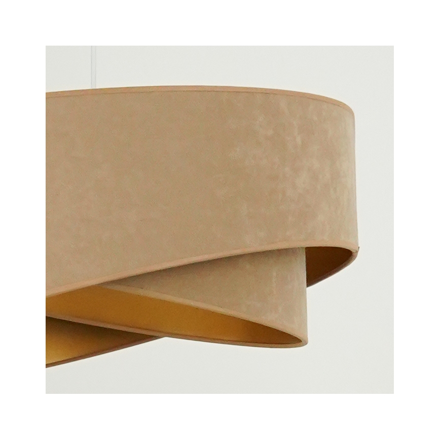 Brilagi - LED Lustr na lanku LYRA 1xE27/15W/230V hnědá/zlatá