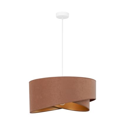 Brilagi - LED Lustr na lanku LYRA 1xE27/15W/230V hnědá/zlatá