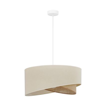 Brilagi - LED Lustr na lanku LYRA 1xE27/15W/230V krémová/béžová