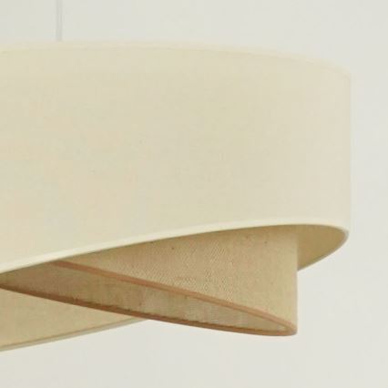 Brilagi - LED Lustr na lanku LYRA 1xE27/15W/230V krémová/béžová