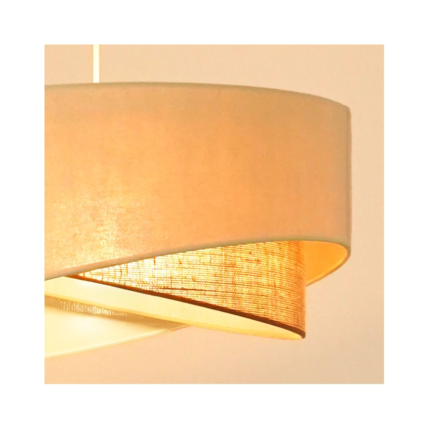 Brilagi - LED Lustr na lanku LYRA 1xE27/15W/230V krémová/béžová