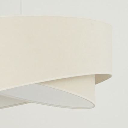 Brilagi - LED Lustr na lanku LYRA 1xE27/15W/230V krémová/bílá