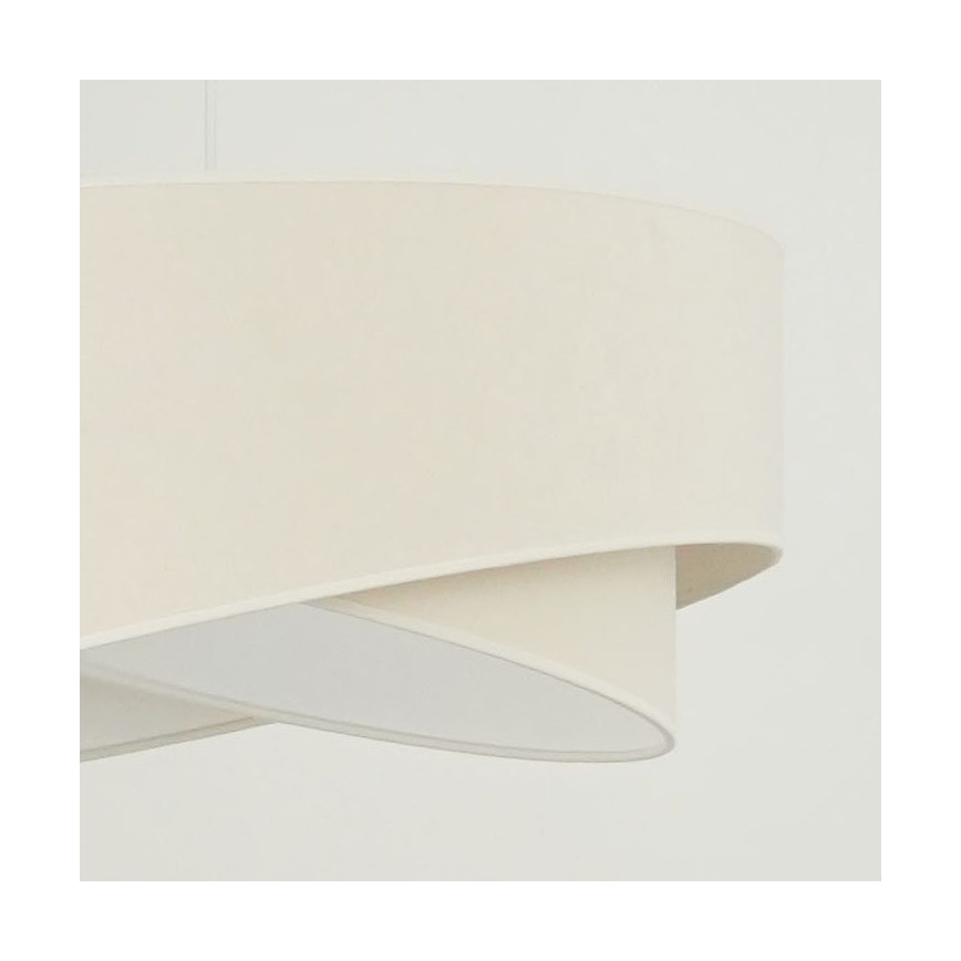 Brilagi - LED Lustr na lanku LYRA 1xE27/15W/230V krémová/bílá