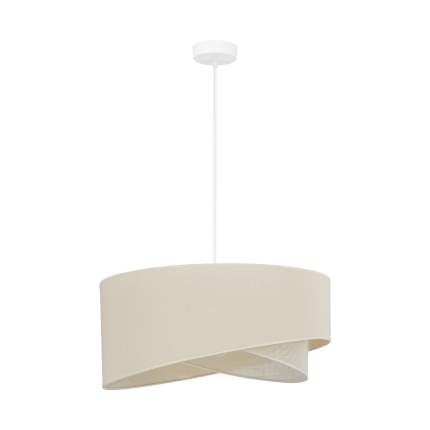 Brilagi - LED Lustr na lanku LYRA 1xE27/15W/230V krémová