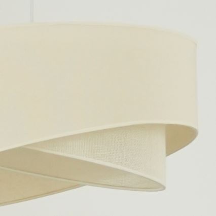 Brilagi - LED Lustr na lanku LYRA 1xE27/15W/230V krémová