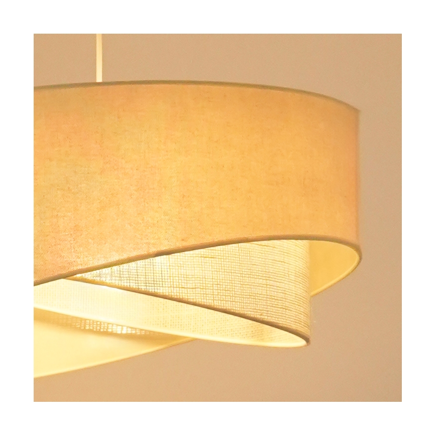 Brilagi - LED Lustr na lanku LYRA 1xE27/15W/230V krémová
