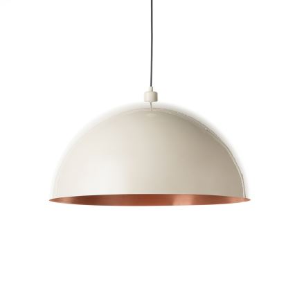 Brilagi - LED Lustr na lanku METALO 1xE27/40W/230V pr. 40 cm béžová/měděná