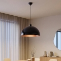 Brilagi - LED Lustr na lanku METALO 1xE27/40W/230V pr. 40 cm černá/měděná