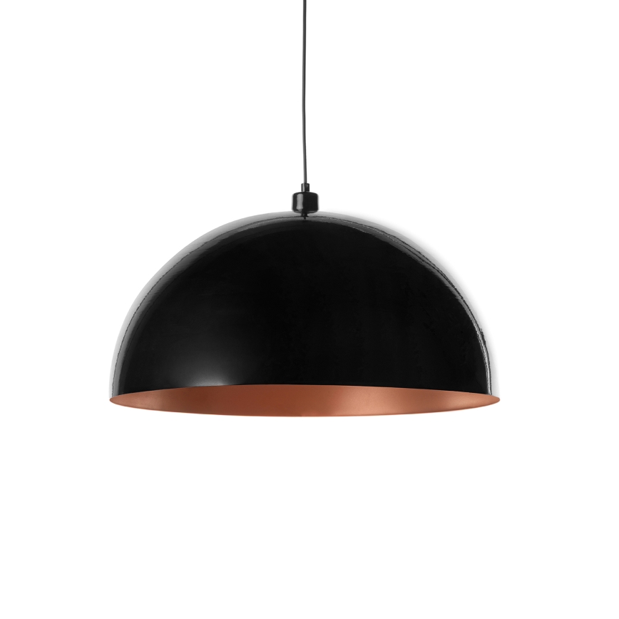 Brilagi - LED Lustr na lanku METALO 1xE27/40W/230V pr. 40 cm černá/měděná