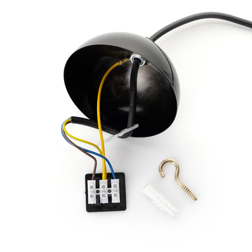 Brilagi - LED Lustr na lanku METALO 1xE27/40W/230V pr. 40 cm černá/měděná
