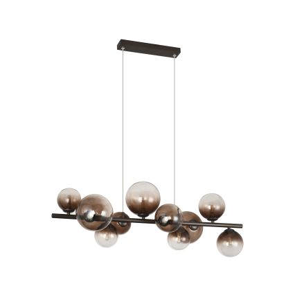Brilagi - LED Lustr na lanku MILLA 10xG9/3W/230V hnědá/kouřová hnědá