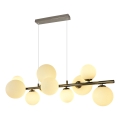 Brilagi - LED Lustr na lanku MILLA 10xG9/3W/230V lesklý chrom/bílá