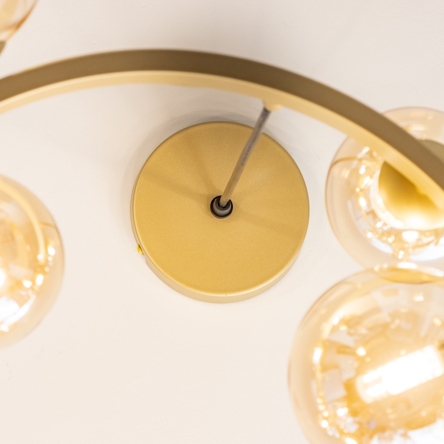 Brilagi - LED Lustr na lanku MILLA 15xG9/3W/230V zlatá