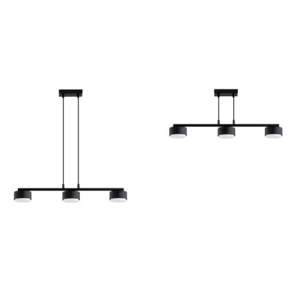 Brilagi - LED Lustr na lanku MONO 3xGX53/30W/230V černá