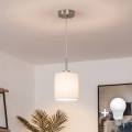Brilagi - LED Lustr na lanku NUBILA 1xE27/60W/230V pr. 14 cm bílá
