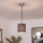 Brilagi - LED Lustr na lanku NUBILA 1xE27/60W/230V pr. 14 cm černá/antracit