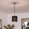 Brilagi - LED Lustr na lanku NUBILA 1xE27/60W/230V pr. 14 cm černá