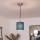 Brilagi - LED Lustr na lanku NUBILA 1xE27/60W/230V pr. 14 cm černá/tmavě modrá