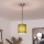 Brilagi - LED Lustr na lanku NUBILA 1xE27/60W/230V pr. 14 cm černá/zelená