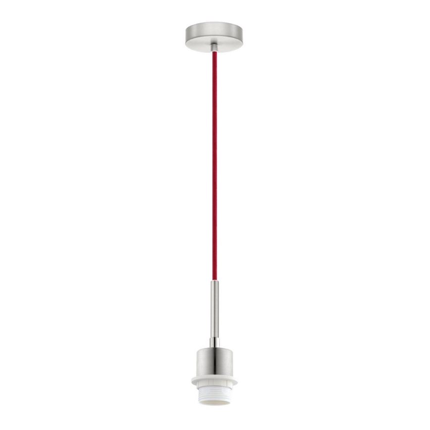 Brilagi - LED Lustr na lanku NUBILA 1xE27/60W/230V pr. 14 cm červená/zelená