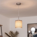 Brilagi - LED Lustr na lanku NUBILA 1xE27/60W/230V pr. 14 cm hnědá