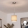 BRILAGI - LED Lustr na lanku NUBILA 1xE27/60W/230V pr. 14 cm světle hnědá