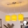 Brilagi - LED Lustr na lanku NUBILA 3xE27/60W/230V žlutá