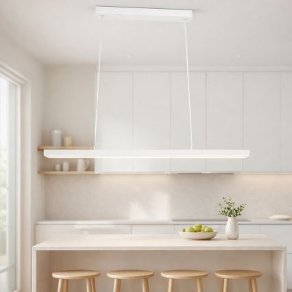 Brilagi - LED Lustr na lanku PAXIS LED/30W/230V 120 cm bílá