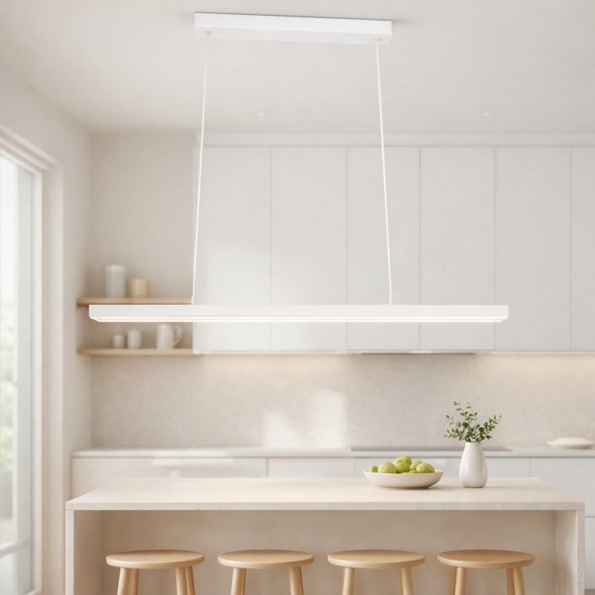 Brilagi - LED Lustr na lanku PAXIS LED/30W/230V 120 cm bílá