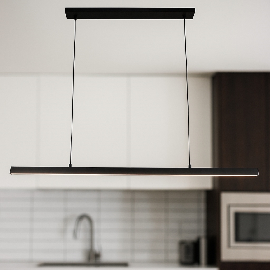 Brilagi - LED Lustr na lanku PAXIS LED/30W/230V 120 cm černá