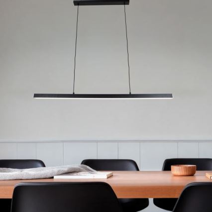 Brilagi - LED Lustr na lanku PAXIS LED/30W/230V 120 cm černá