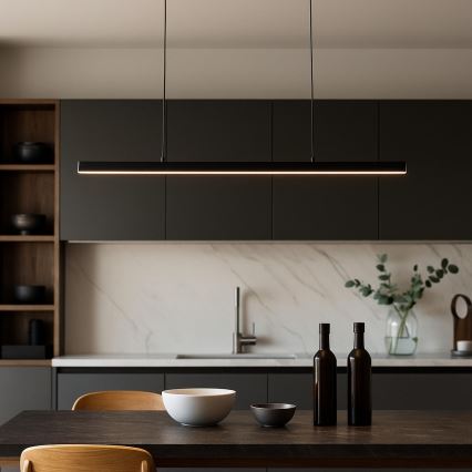 Brilagi - LED Lustr na lanku PAXIS LED/30W/230V 120 cm černá