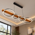 BRILAGI - LED Lustr na lanku PLANK LED/35W/230V 4000K 30x100 cm dřevo