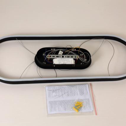 Brilagi - LED Lustr na lanku PONDIE LED/43W/230V 80x30 cm černá