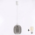 Brilagi - LED Lustr na lanku RETRO GLASS 1xE27/60W/230V pr. 14 cm bílá/kouřová šedá