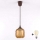 Brilagi - LED Lustr na lanku RETRO GLASS 1xE27/60W/230V pr. 14 cm hnědá/kouřová hnědá